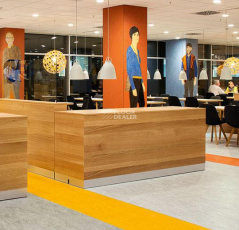 Forbo Marmoleum Click 333860-633860 silver shadow фото 2 | FLOORDEALER